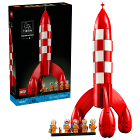 Lego Ideas 21367 Razzo lunare di Tintin® con 6 minifigure