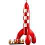 Lego Ideas 21367 Razzo lunare di Tintin® con 6 minifigure