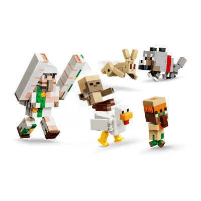 Lego Minecraft 21592 Attacco nel deserto del fantino di polli