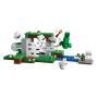 Lego Minecraft 21593 Avventura della prima notte con 7 minifigure tra cui Alex Scheletro Creeper e un lupo
