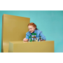 Lego Minecraft 21593 Avventura della prima notte con 7 minifigure tra cui Alex Scheletro Creeper e un lupo