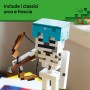 Lego Minecraft 21594 Scheletro con Elmo di Diamante Arco e Frecce e Base in Erba