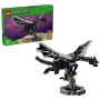 Lego Minecraft 21595 Drago dell'End con Ali Mobili e Supporto a Forma di Portale d'Uscita