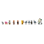 Lego Minecraft 21596 Attacco al villaggio dell’Evocatore con Giardino e 11 minifigure tra cui Villico Muratore e Golem di Ferro
