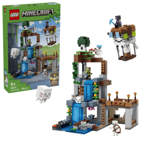 Lego Minecraft 21597 Stazione di Ghast 8 Minifigure tra cui 2 Scheletri e 4 Ghast con Accessori