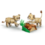 Lego Creator 31386 Animali selvatici: Leone Maestoso Trasformabile in una Leonessa o in 2 Cuccioli