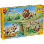 Lego Creator 31386 Animali selvatici: Leone Maestoso Trasformabile in una Leonessa o in 2 Cuccioli