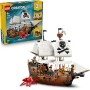 Lego Creator 31387 Iconica Nave da Pirata Trasformabile in Castello o in 2 Barche Gemelle