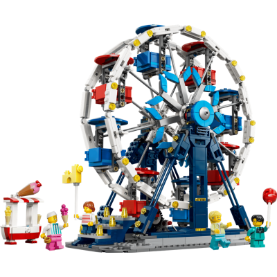 Lego Creator 31389 Iconica ruota panoramica Parco Giochi Trasformabile in Attrazione a Forma di UFO o in Giostra