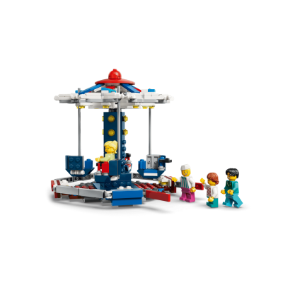 Lego Creator 31389 Iconica ruota panoramica Parco Giochi Trasformabile in Attrazione a Forma di UFO o in Giostra