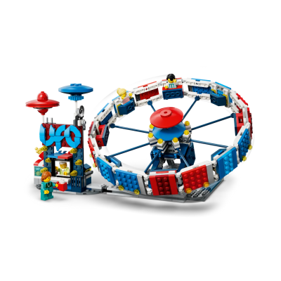 Lego Creator 31389 Iconica ruota panoramica Parco Giochi Trasformabile in Attrazione a Forma di UFO o in Giostra