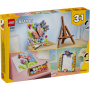Lego Creator 31390 Dipinto floreale decorativo Trasformabile in Cornice o in Disegno di Fenicottero