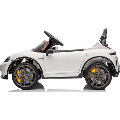 Macchina Elettrica per Bambini Porsche Taycan Turbo S 12V monoposto con Telecomando Cintura a 3 Punti