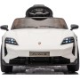 Macchina Elettrica per Bambini Porsche Taycan Turbo S 12V monoposto con Telecomando Cintura a 3 Punti