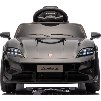 Macchina Elettrica per Bambini Porsche Taycan Turbo S 12V monoposto con Telecomando Cintura a 3 Punti