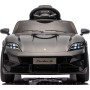 Macchina Elettrica per Bambini Porsche Taycan Turbo S 12V monoposto con Telecomando Cintura a 3 Punti