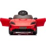 Macchina Elettrica per Bambini Porsche Taycan Turbo S 12V monoposto con Telecomando Cintura a 3 Punti
