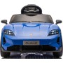 Macchina Elettrica per Bambini Porsche Taycan Turbo S 12V monoposto con Telecomando Cintura a 3 Punti