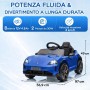 Macchina Elettrica per Bambini Porsche Taycan Turbo S 12V monoposto con Telecomando Cintura a 3 Punti