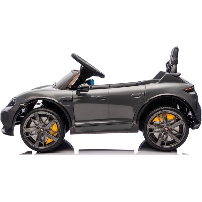 Macchina Elettrica per Bambini Porsche Taycan Turbo S 12V monoposto con Telecomando Cintura a 3 Punti