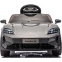 Macchina Elettrica per Bambini Porsche Taycan Turbo S 12V monoposto con Telecomando Cintura a 3 Punti