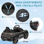 Macchina Elettrica per Bambini Porsche Taycan Turbo S 12V monoposto con Telecomando Cintura a 3 Punti