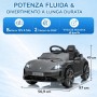 Macchina Elettrica per Bambini Porsche Taycan Turbo S 12V monoposto con Telecomando Cintura a 3 Punti