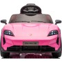 Macchina Elettrica per Bambini Porsche Taycan Turbo S 12V monoposto con Telecomando Cintura a 3 Punti