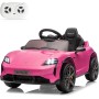 Macchina Elettrica per Bambini Porsche Taycan Turbo S 12V monoposto con Telecomando Cintura a 3 Punti