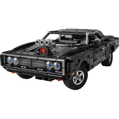 LEGO Technic 42231 Auto Dodge Charger R/T Fast and Furious da Collezione con Motore V8 e Sospensioni