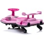 Auto Elettrica per Bambini 12V Macchina Vorticar Piroettante 2 in 1 con Sterzo 360° Effetto Fumo Musica Luci LED
