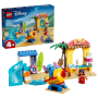 Lego Disney 43280 Divertimento in spiaggia con Lilo e Stitch con 2 Negozi Giostra a Forma di Astronave e 2 Minifigure