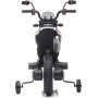 Moto Elettrica per bambini 12V Cross Aprilia RX125 con Ruote in Gomma Sedile in pelle Doppio Motore Rotelle Luci e Suoni