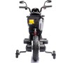 Moto Elettrica per bambini 12V Cross Aprilia RX125 con Ruote in Gomma Sedile in pelle Doppio Motore Rotelle Luci e Suoni
