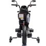 Moto Elettrica per bambini 12V Cross Aprilia RX125 con Ruote in Gomma Sedile in pelle Doppio Motore Rotelle Luci e Suoni