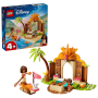 Lego Disney 43282 Casa del villaggio e barca con 2 Mini Bamboline e Figura dell'Animale Pua