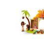 Lego Disney 43282 Casa del villaggio e barca con 2 Mini Bamboline e Figura dell'Animale Pua