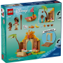 Lego Disney 43282 Casa del villaggio e barca con 2 Mini Bamboline e Figura dell'Animale Pua