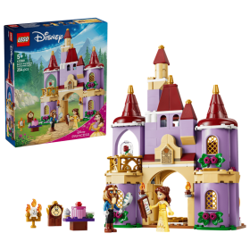 Lego Disney 43289 Belle e il castello incantato della Bestia con 2 Mini Bamboline e Figura di Lumière