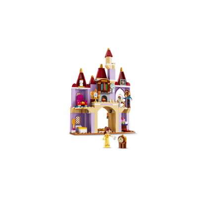 Lego Disney 43289 Belle e il castello incantato della Bestia con 2 Mini Bamboline e Figura di Lumière