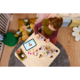 Lego Disney 43289 Belle e il castello incantato della Bestia con 2 Mini Bamboline e Figura di Lumière
