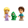 Lego Disney 43294 La mini-torre di Rapunzel con 2 Minifigure Pascal Accessori e Serratura