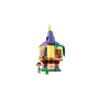 Lego Disney 43294 La mini-torre di Rapunzel con 2 Minifigure Pascal Accessori e Serratura