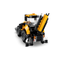 Lego City 60480 Scavatrice da cantiere gialla Trattore con 2 Minifigure Benna Anteriore e Braccio Scavatore Funzionanti