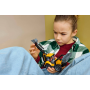 Lego City 60480 Scavatrice da cantiere gialla Trattore con 2 Minifigure Benna Anteriore e Braccio Scavatore Funzionanti