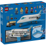 Lego City 60492 Jet passeggeri con 4 Minifigure e Accessori da Viaggio