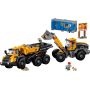 Lego City 60494 Camion ribaltabile e pala meccanica Veicoli da Cantiere con Funzioni Operative e 3 Minifigure