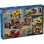 Lego City 60496 Centro di consegna pizze con veicoli Include Macchina Scooter Drone Cabinato Arcade e 4 Minifigure