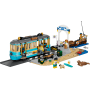 Lego City 60506 Tram classico della spiaggia con Binari Scena di Strada 5 Minifigure e 5 Animali