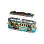 Lego City 60506 Tram classico della spiaggia con Binari Scena di Strada 5 Minifigure e 5 Animali